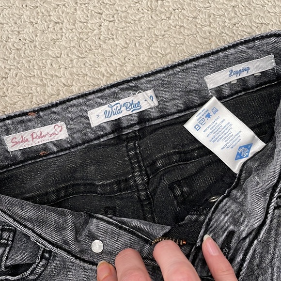 Rue21 wild blue Sadie Robertson collection jeggings - Picture 4 of 11
